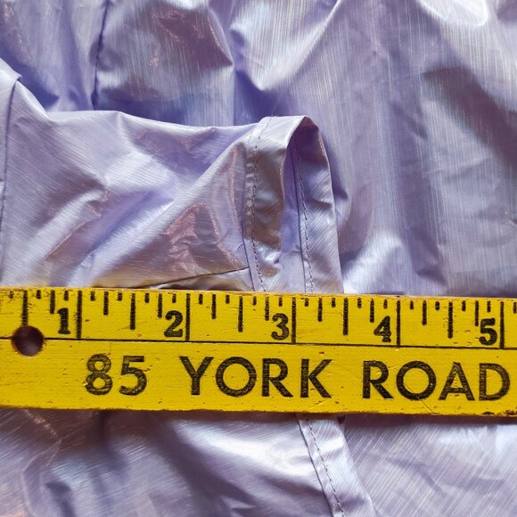 ZYIA lilac shine bomber shorts women's size L - Picture 10 of 11